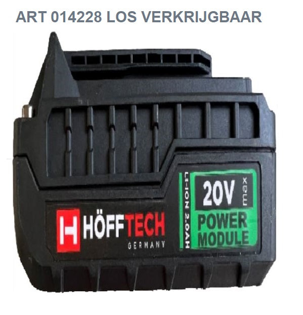 Accu kettingzaag eenhand 20V 2000 mAh