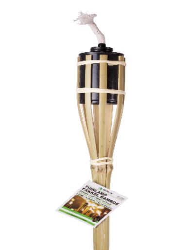 Garden light torch bamboo 60 cm