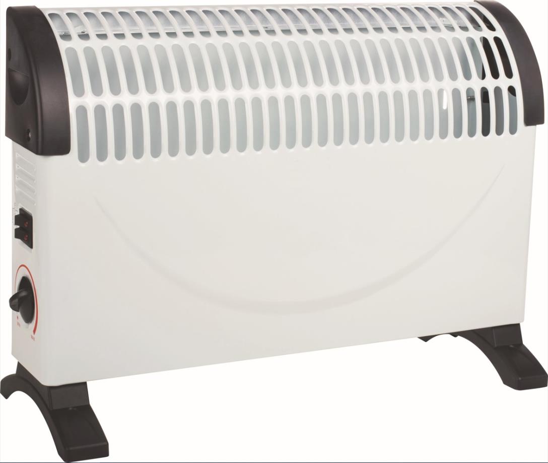 Convector heater 750/1500W klein wit