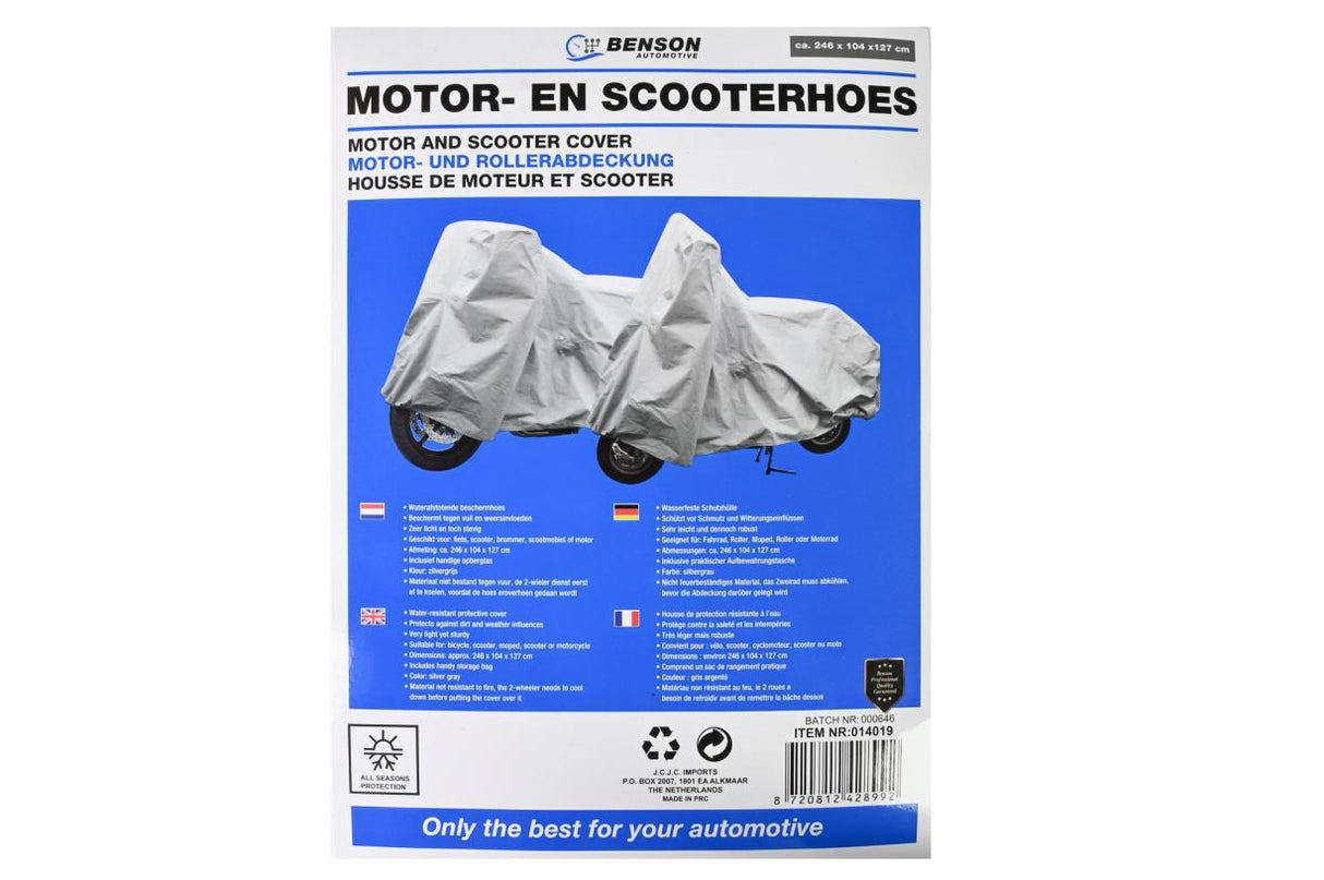 Motor- en scooterhoes