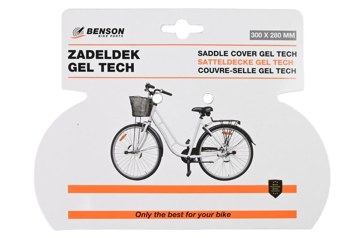 Couvre-selle gel tech réflexion