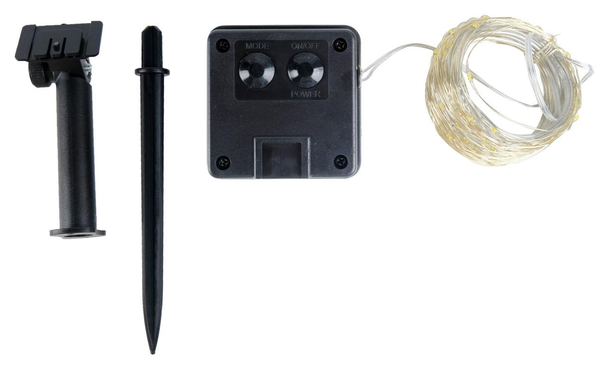Deco lichtslang solar wit 100 LED 11,9 mtr IP44