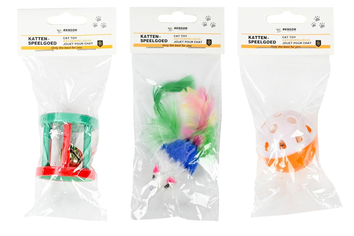 Jouets pour chat mix