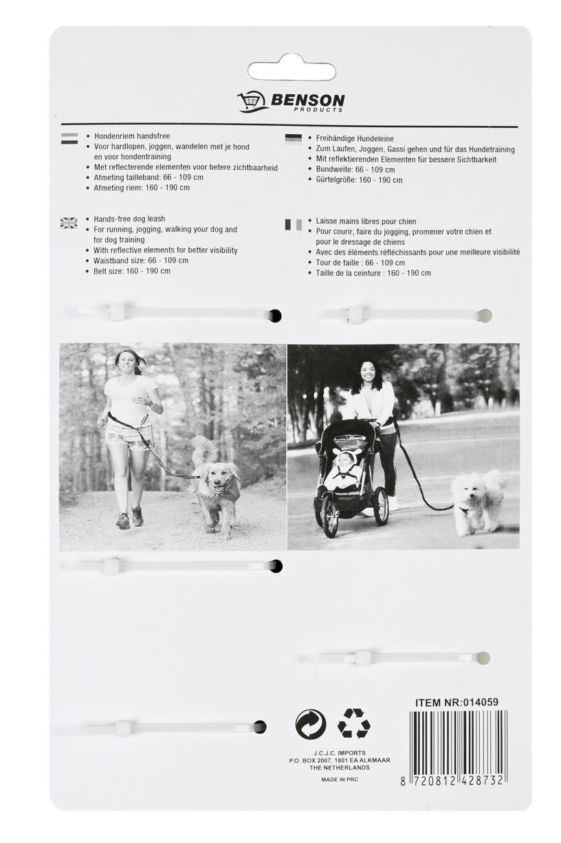 Laisse pour chien mains libres