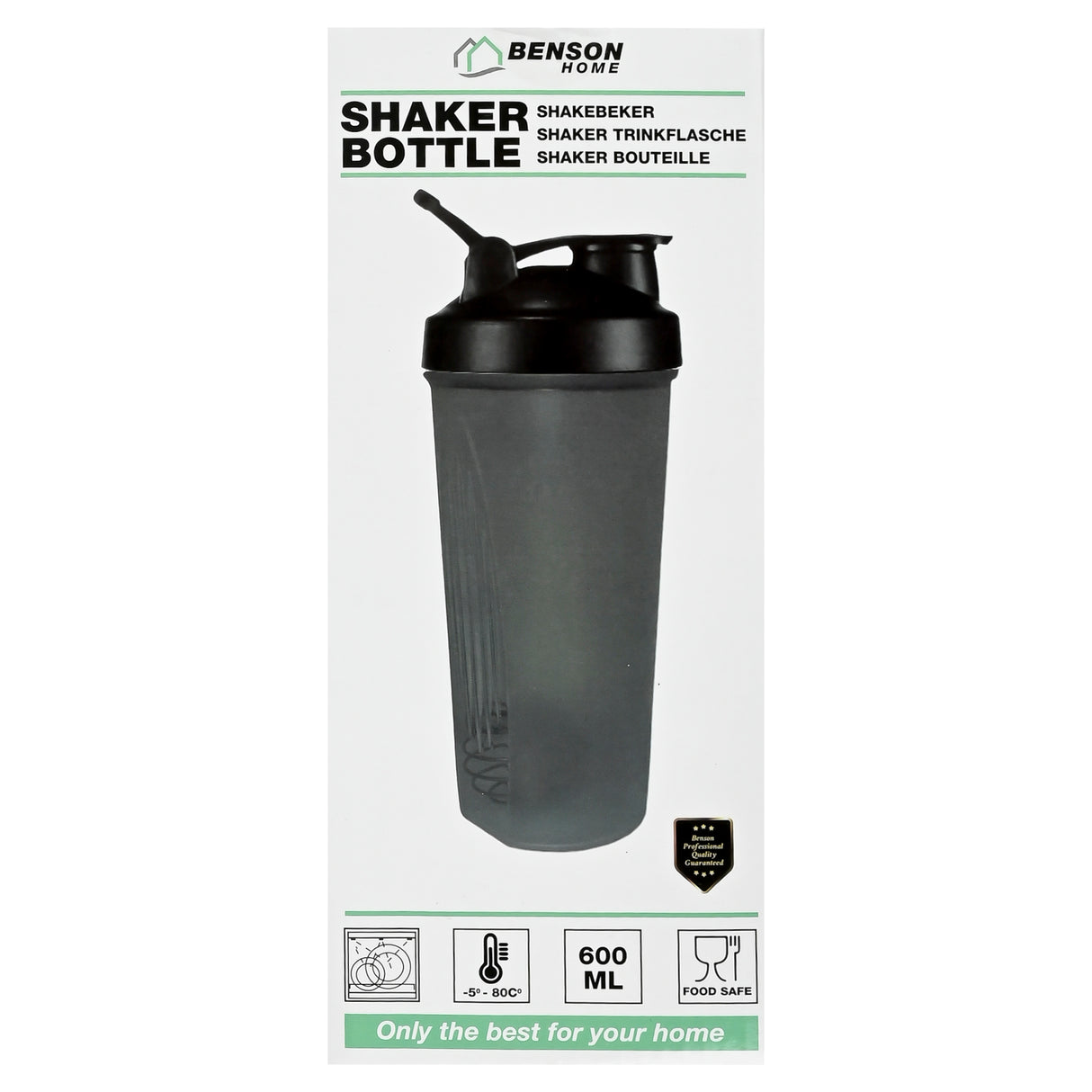 Shaker bouteille 600 ml