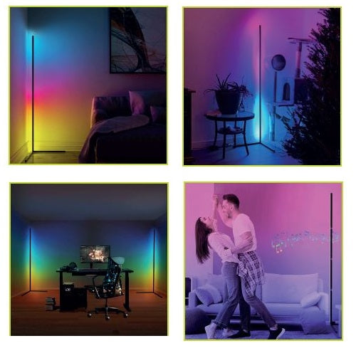LED Ecklampe