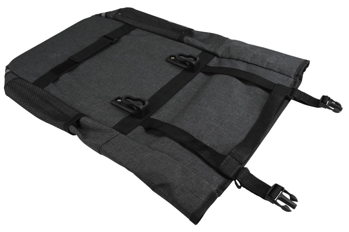 Fietstas enkel 15 ltr donkergrijs