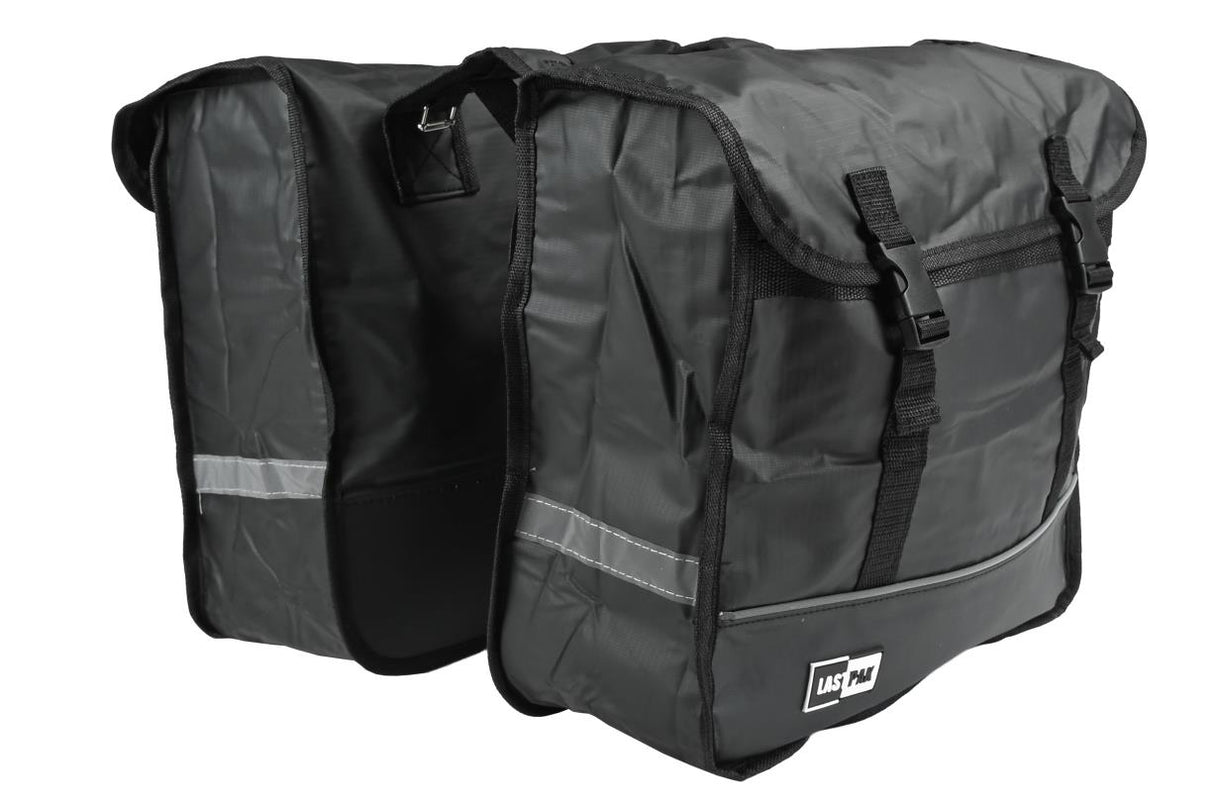 Sacoche vélo double 35 ltr bisonyl noir mat