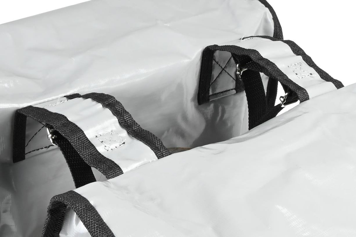 Sacoche vélo double 35 ltr bisonyl nardo gris