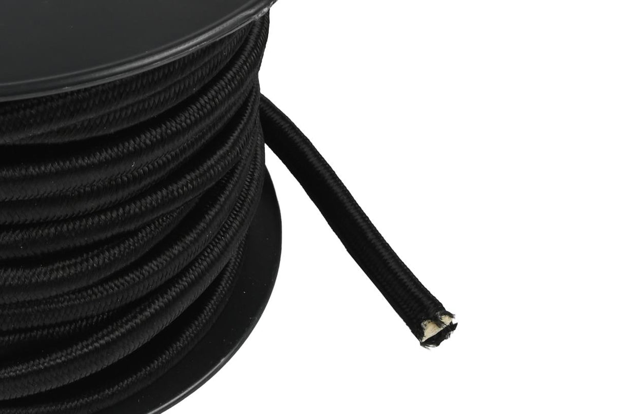 Elastiek 8mm 20m zwart