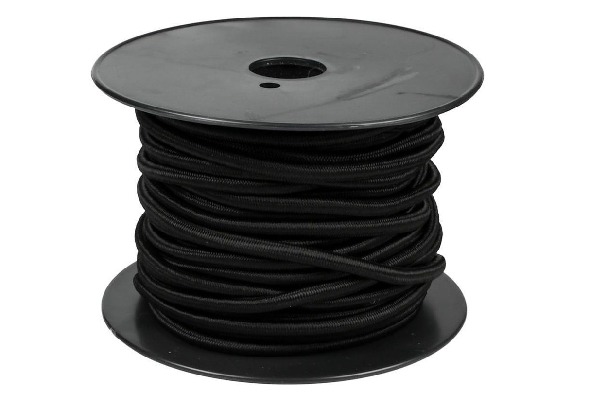 Elastic on roll 6 mm 25 m black