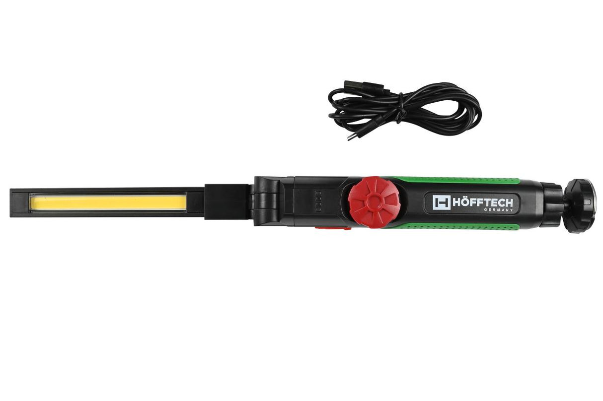 Looplamp COB 5W + dimmer opvouwbaar oplaadbaar