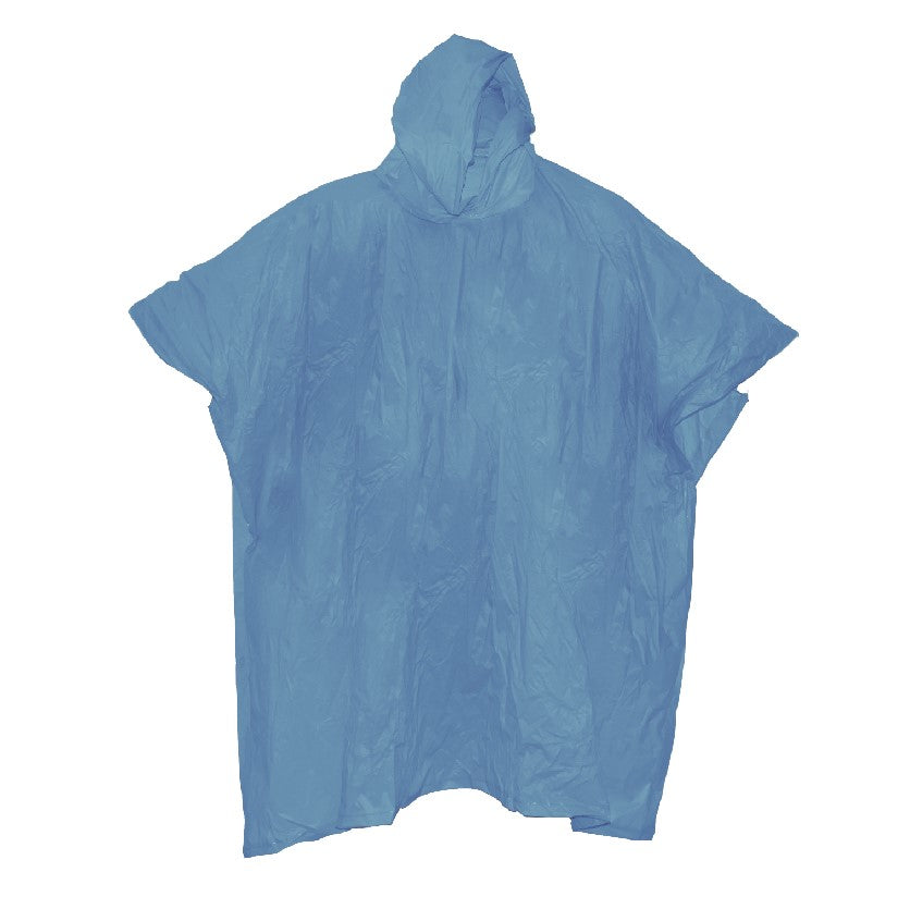 Poncho durable light blue