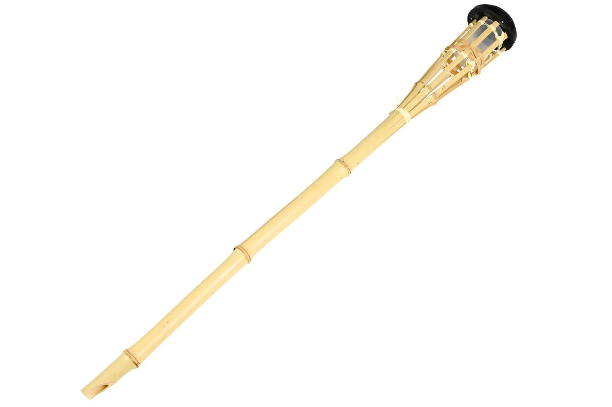Garden light torch bamboo solar 78 cm