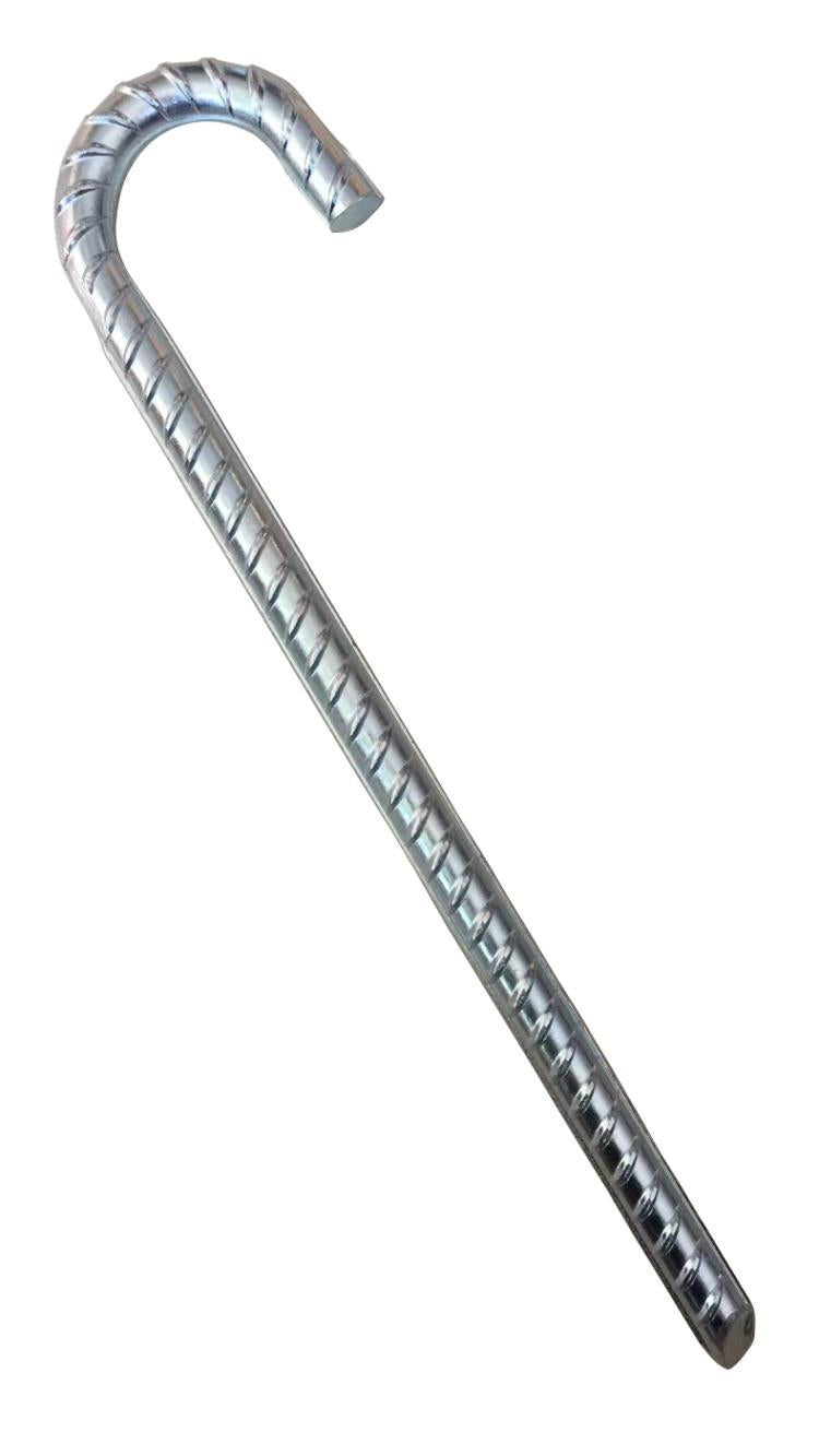 Grondpen gebogen ø16 x 380 mm