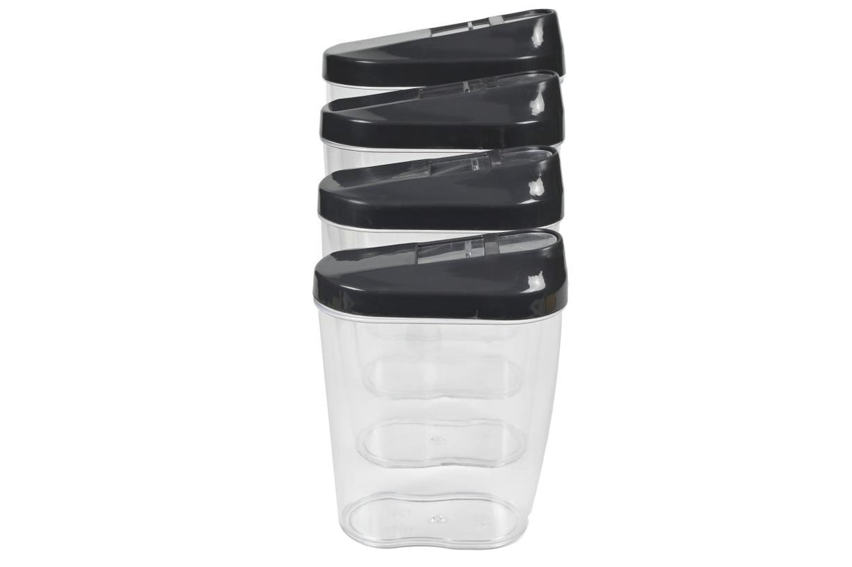 Pots de stockage 4 pcs