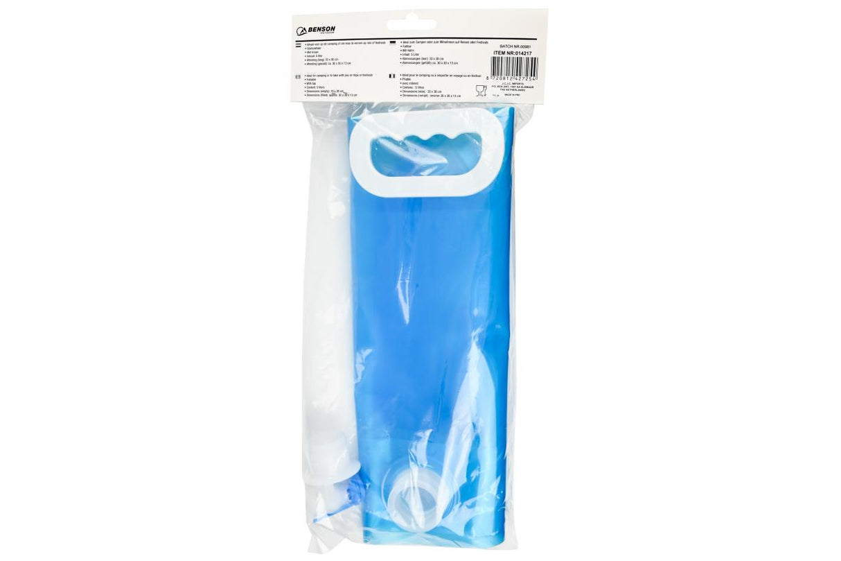 Jerrican á eau 5 ltr pliant