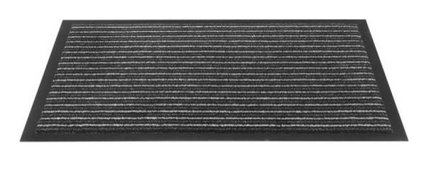Tapis essuie pieds 90 x 150 cm anthracite band