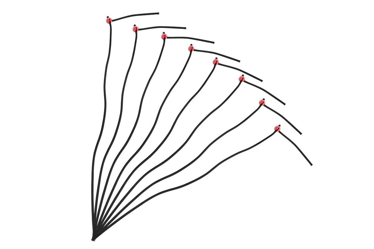 Elastiek met snelsluiting 5 mm x 60 cm 8 dlg