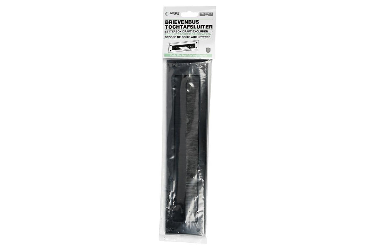 Brosse de boîte aux lettres noir