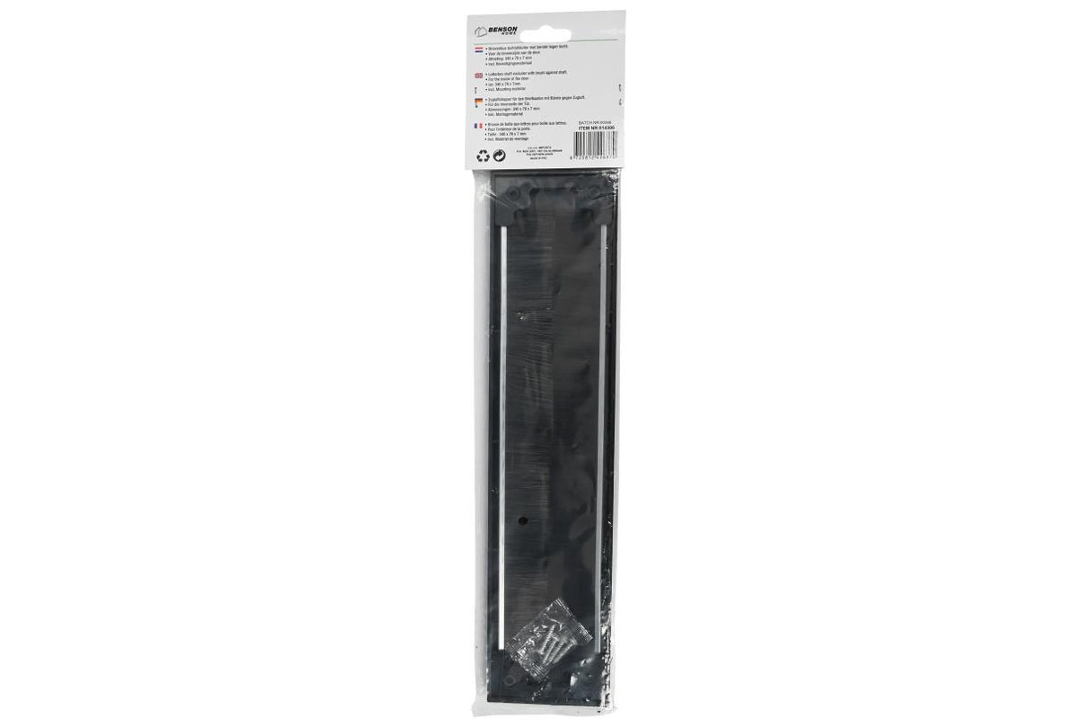 Brosse de boîte aux lettres noir