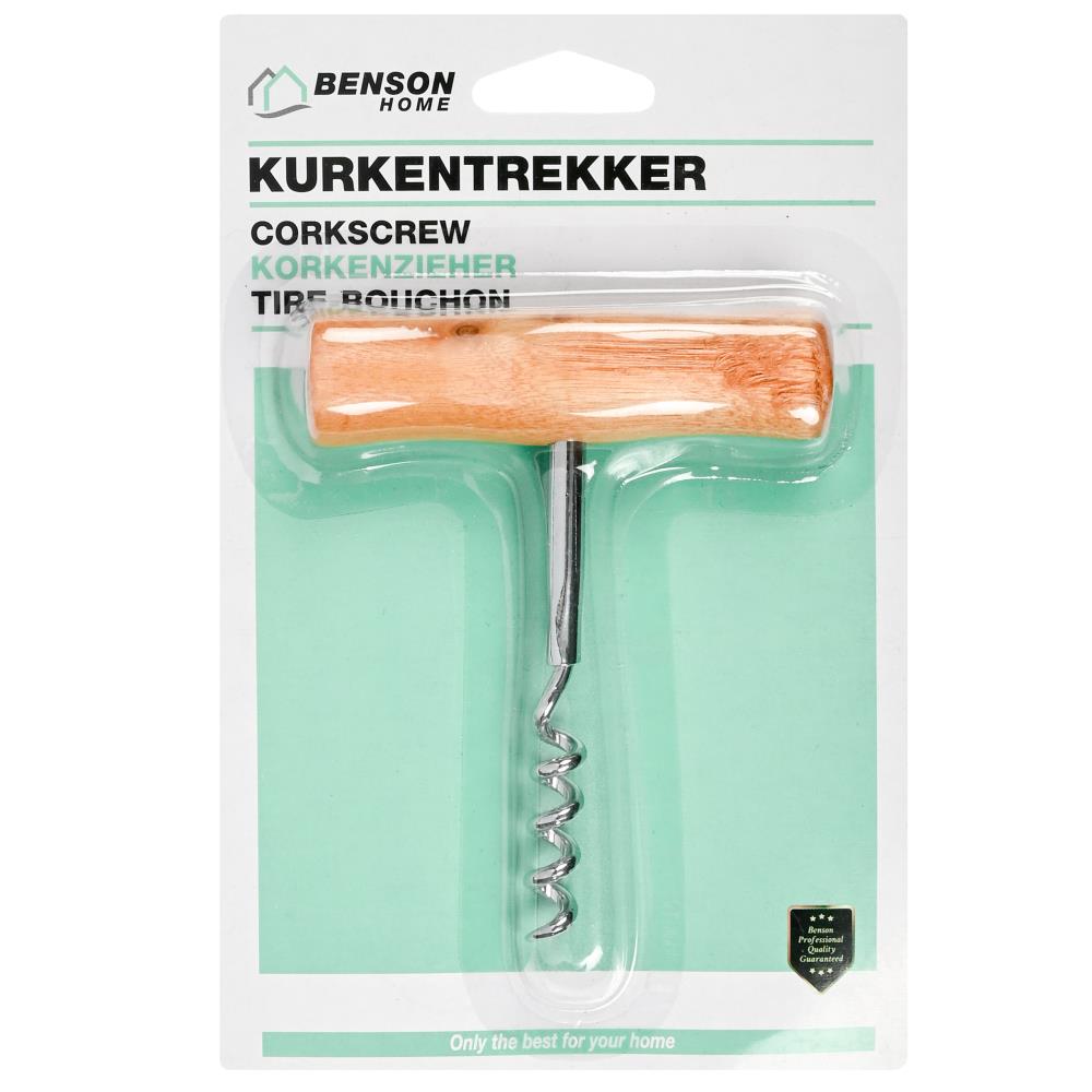 Kurkentrekker hout