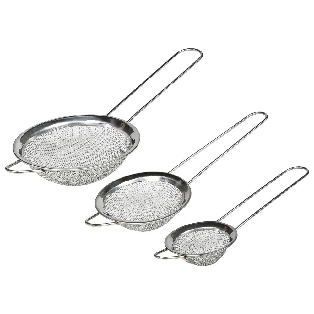 Tamis en acier inoxydable 3 pièces petit