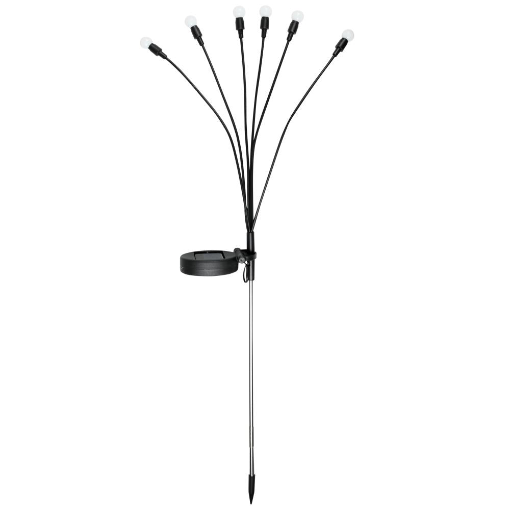 Garden light solar 6 sphere flex