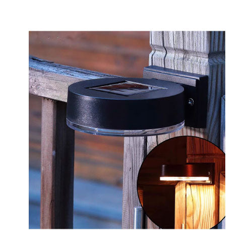 Wandlamp solar rond