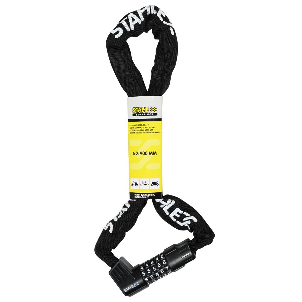 Chain- combination lock 649 6 x 900 mm