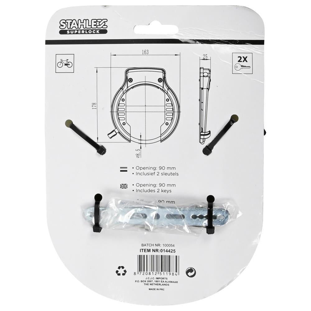 Ringslot 984 E-Bike 163 x 180 mm