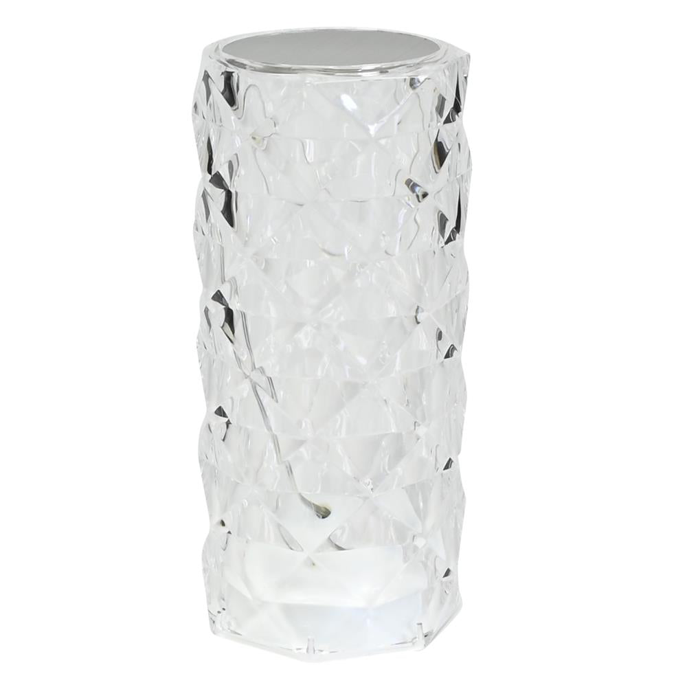 Lampe de table LED cristal rechargeable