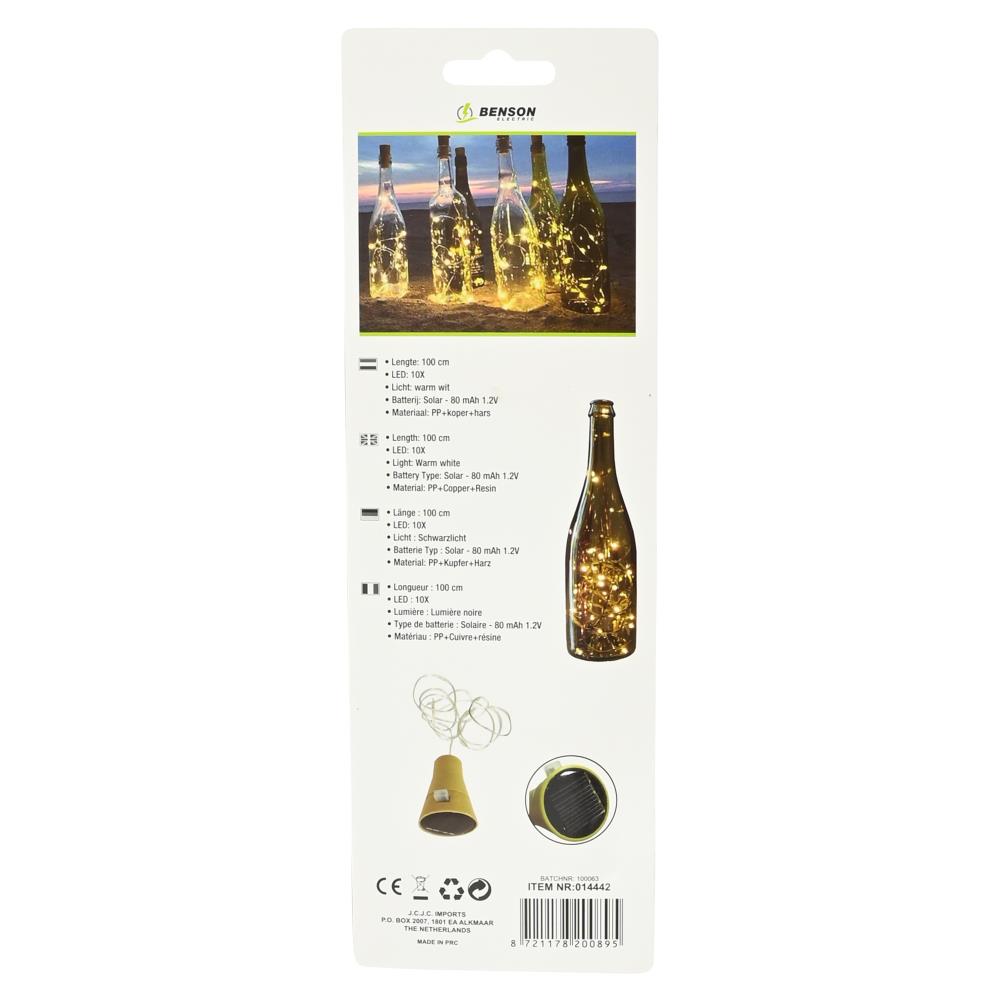 LED bottle lights solar