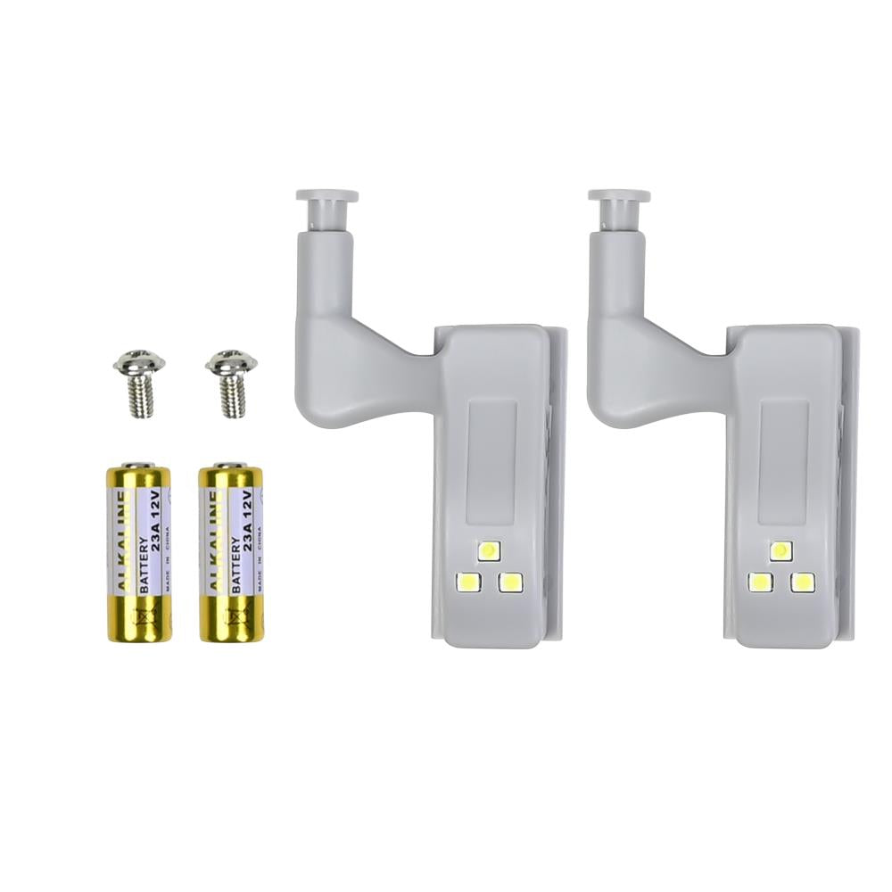 LED cabinet hinge lighting automatically 2 pcs