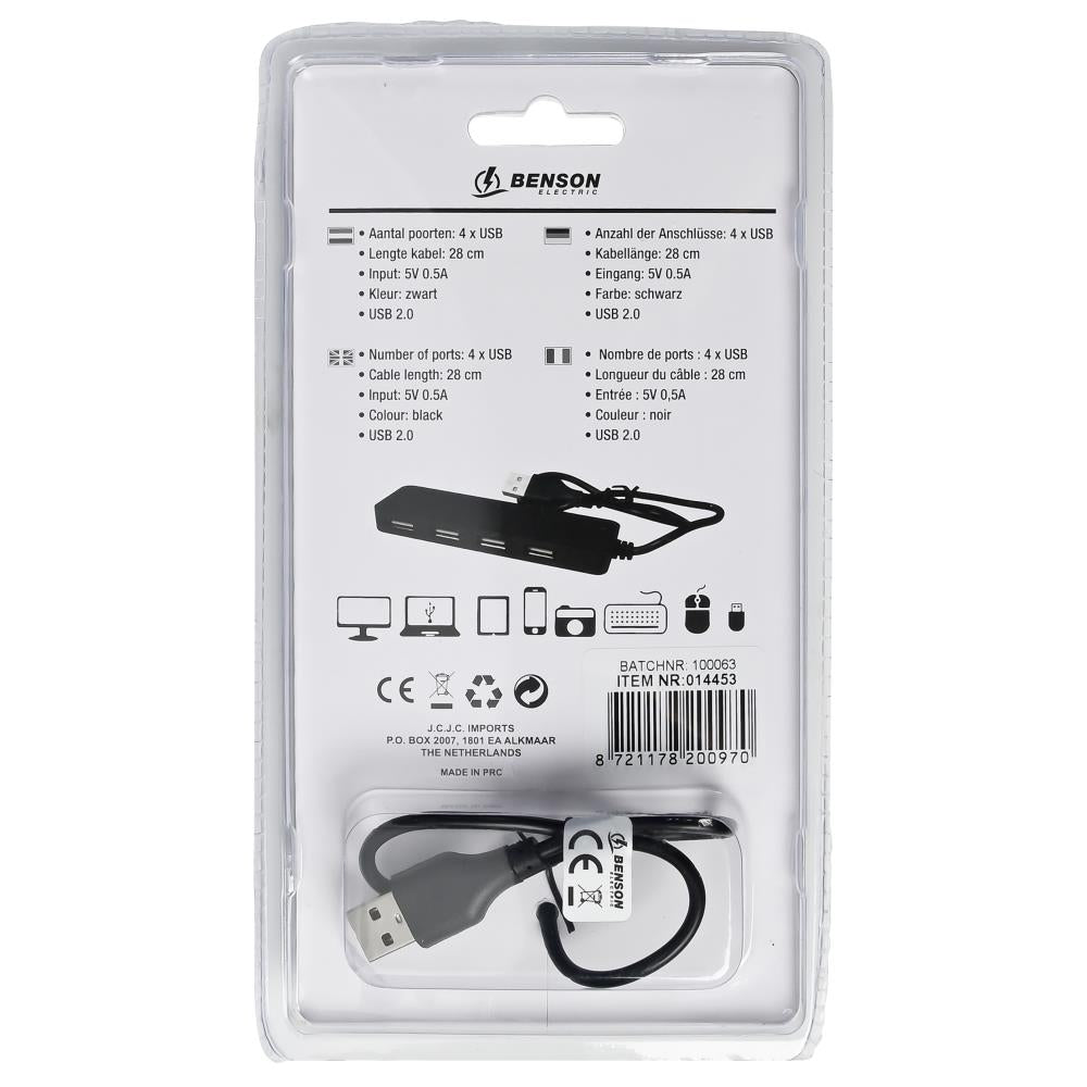 USB-hub 4 ports