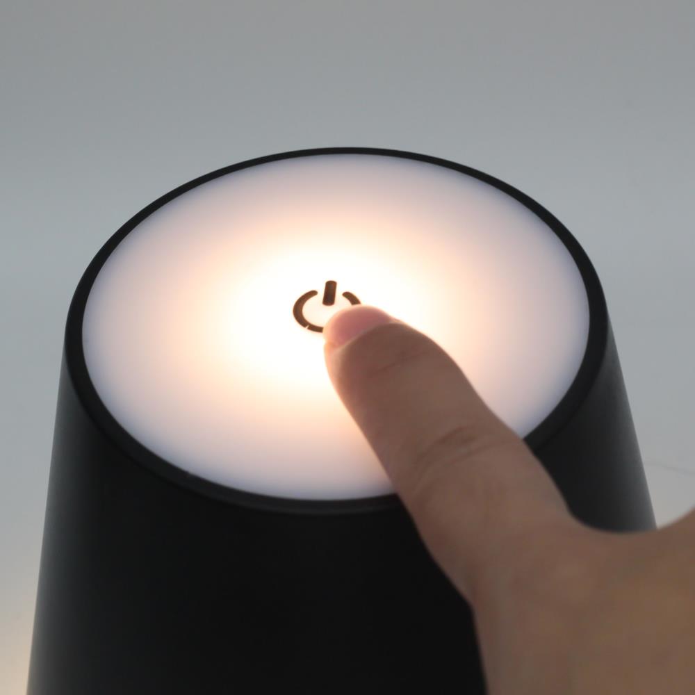 Lampe bouteille noir
