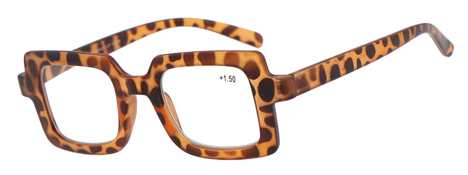 Lunettes de lecture Amsterdam marron + gris foncé display