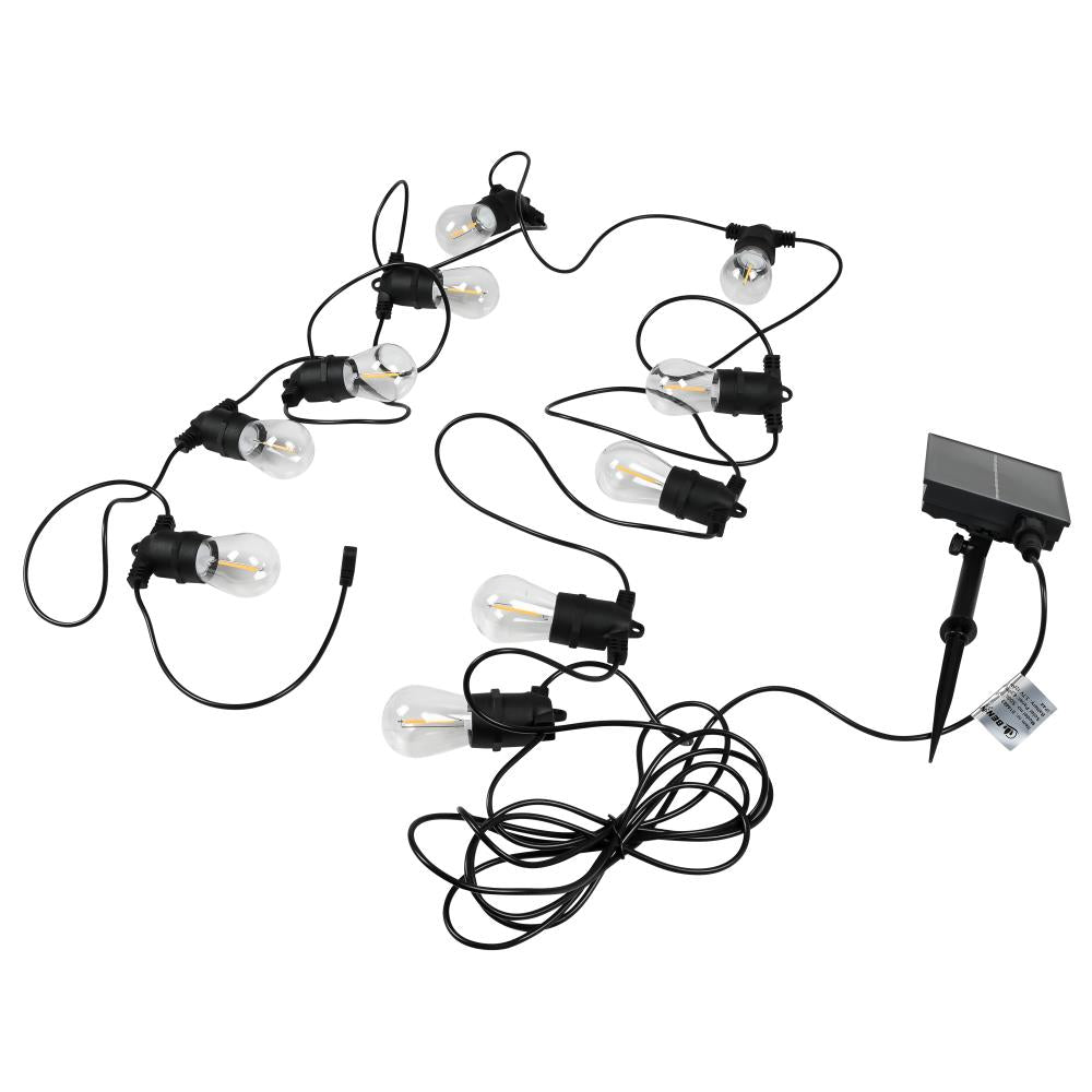 LED lichtsnoer 8 mtr solar IP44 10 dlg