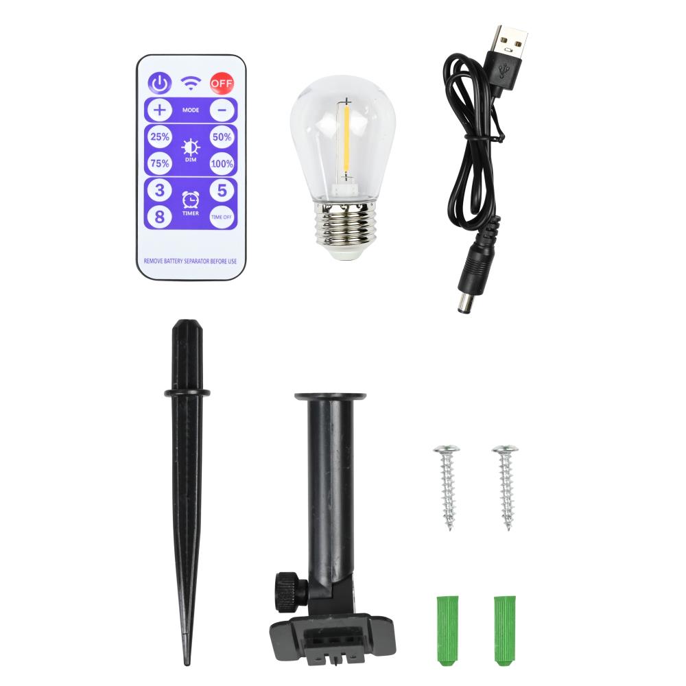 LED lichtsnoer 8 mtr solar IP44 10 dlg