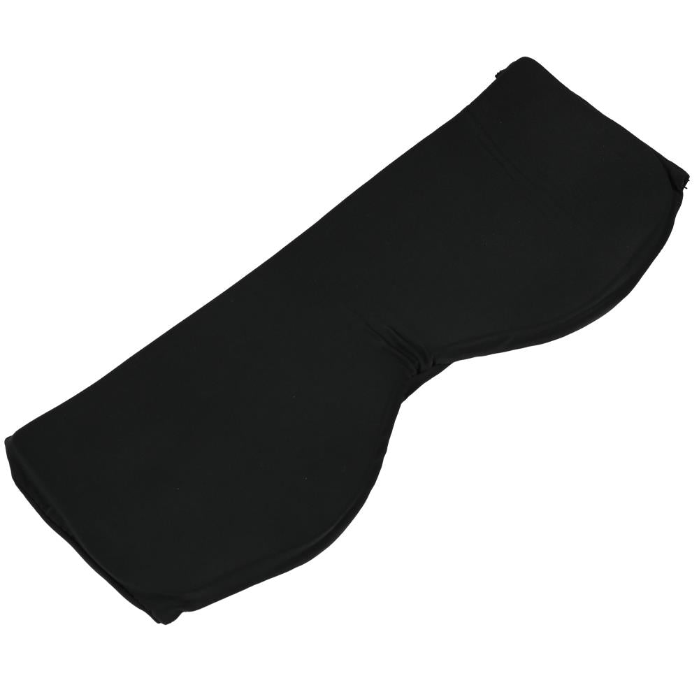Gel eye mask with heat and cold therapy
