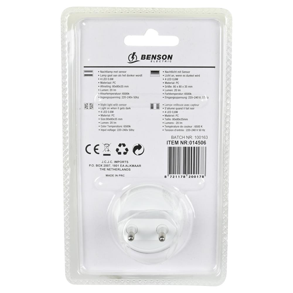 Lampe veilleuse LED + capteur