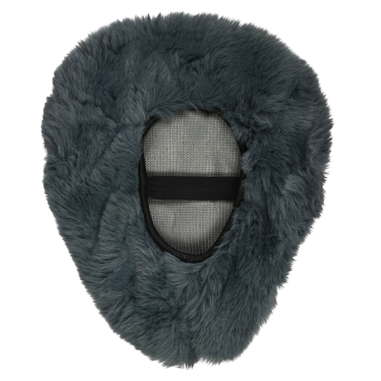 Saddle cover fur extra soft grey