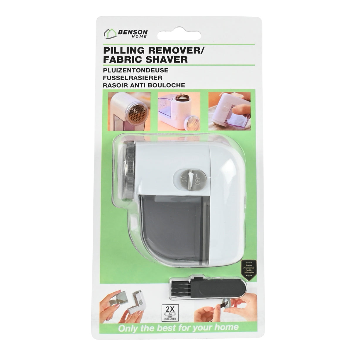 Pilling remover/fabric shaver compact