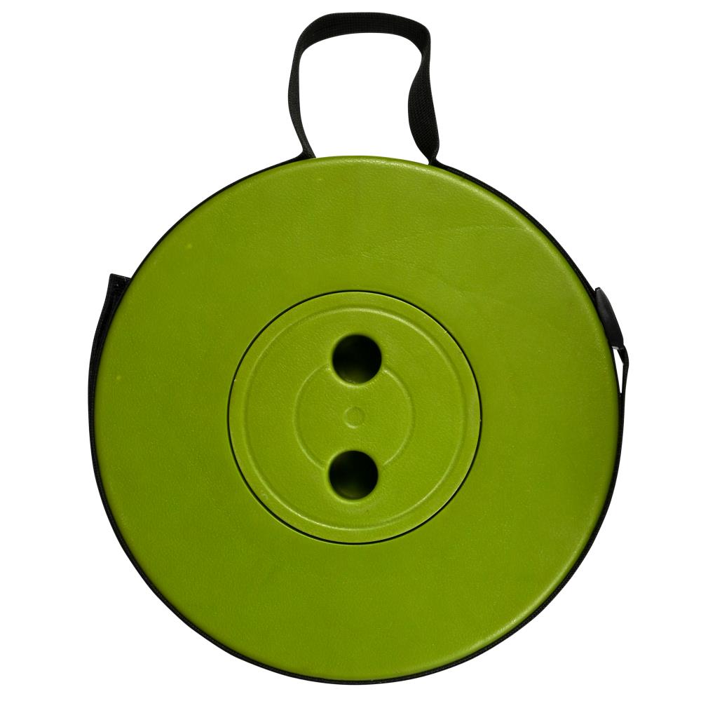 Kruk opvouwbaar draagbaar ABS groen