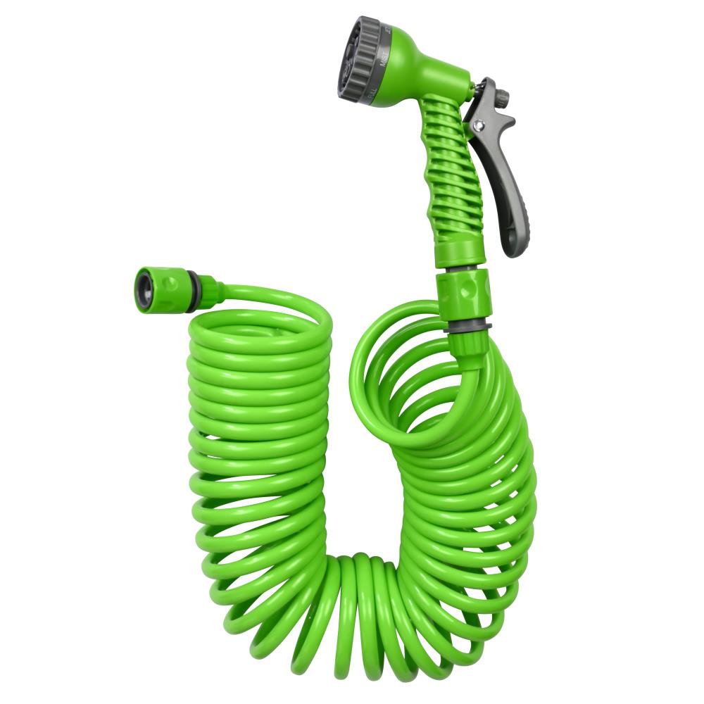 Tuyau d'arrosage en spirale avec embout 10 m