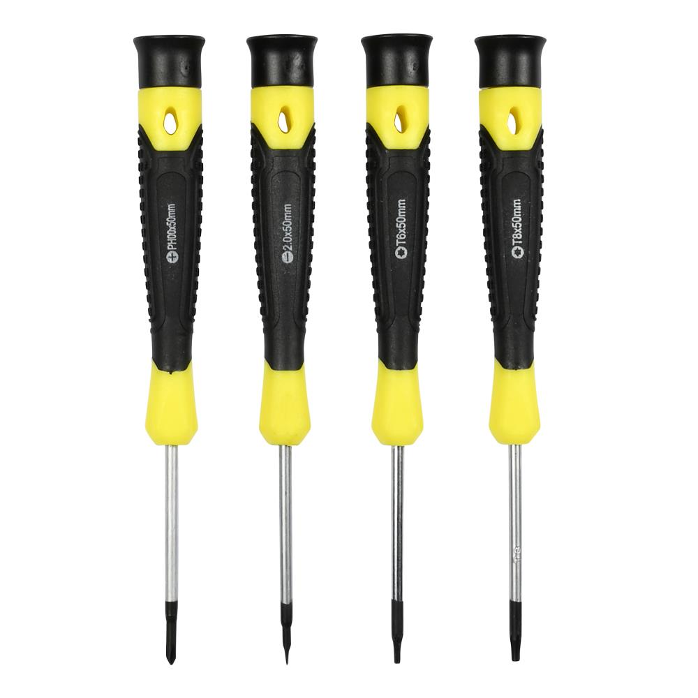Jeu de tournevis précision 4 pcs