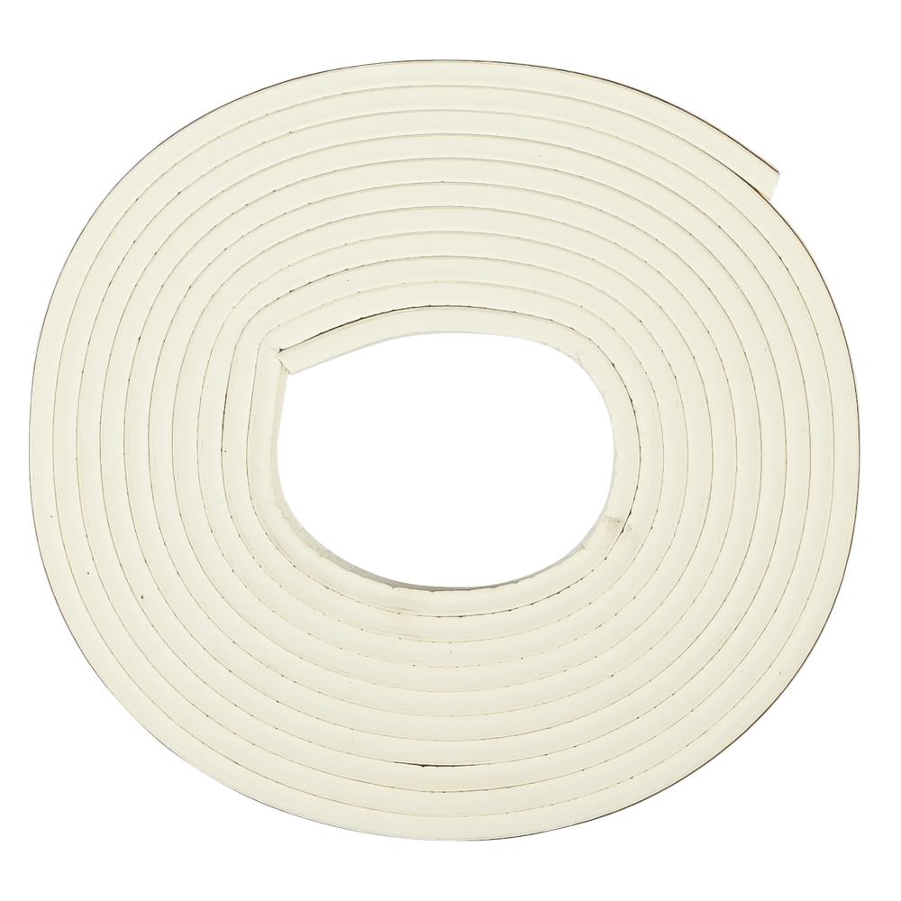 Tochtstrip rubber E-profiel 2 x 3 m wit