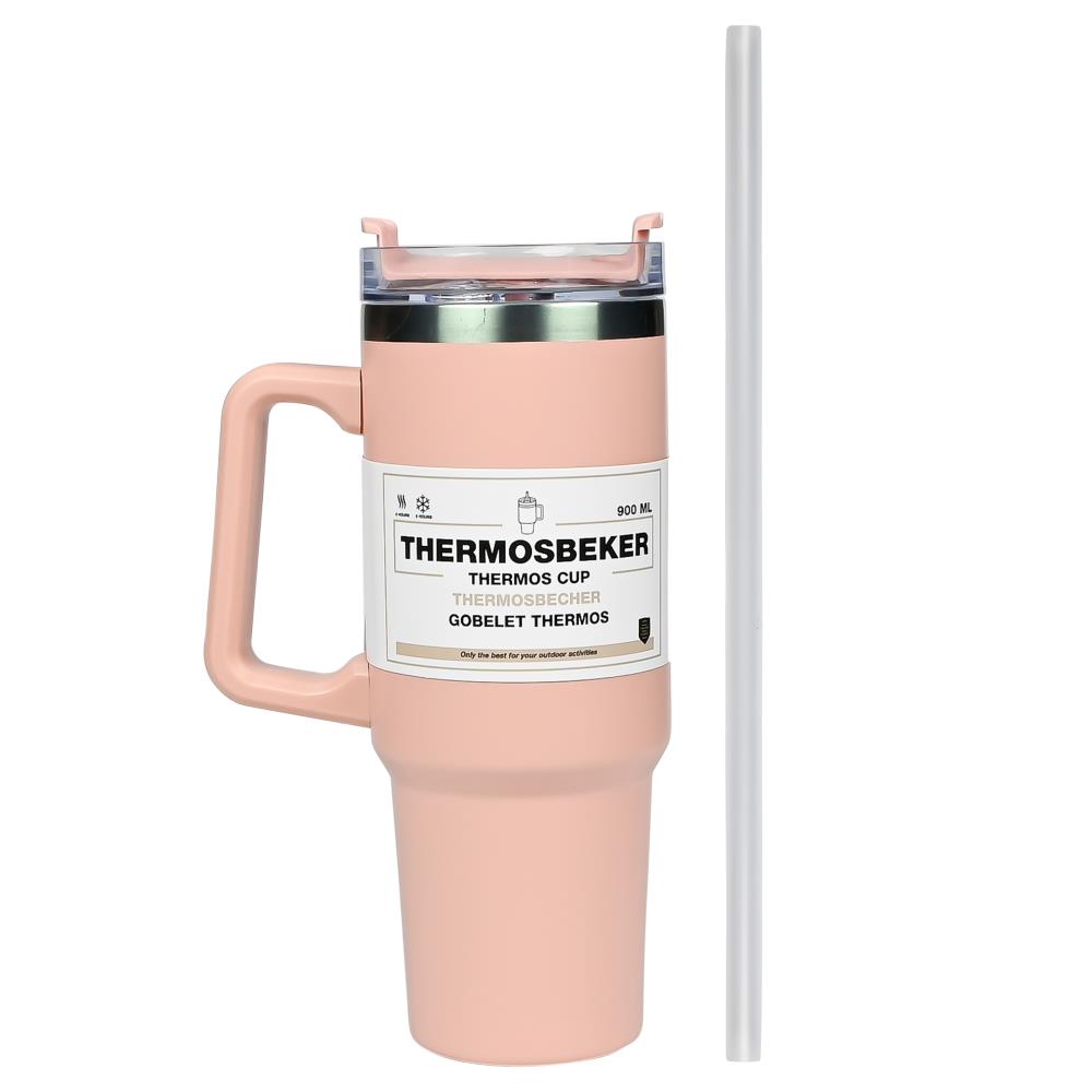 Thermos cup 900 ml pink