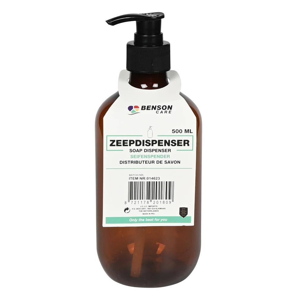 Seifenspender braun