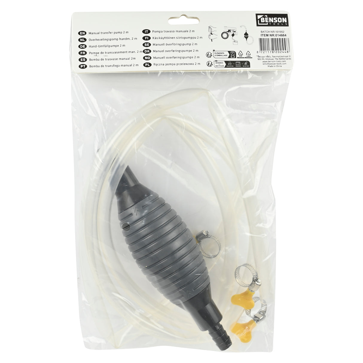Transferpumpe manuell 2 m